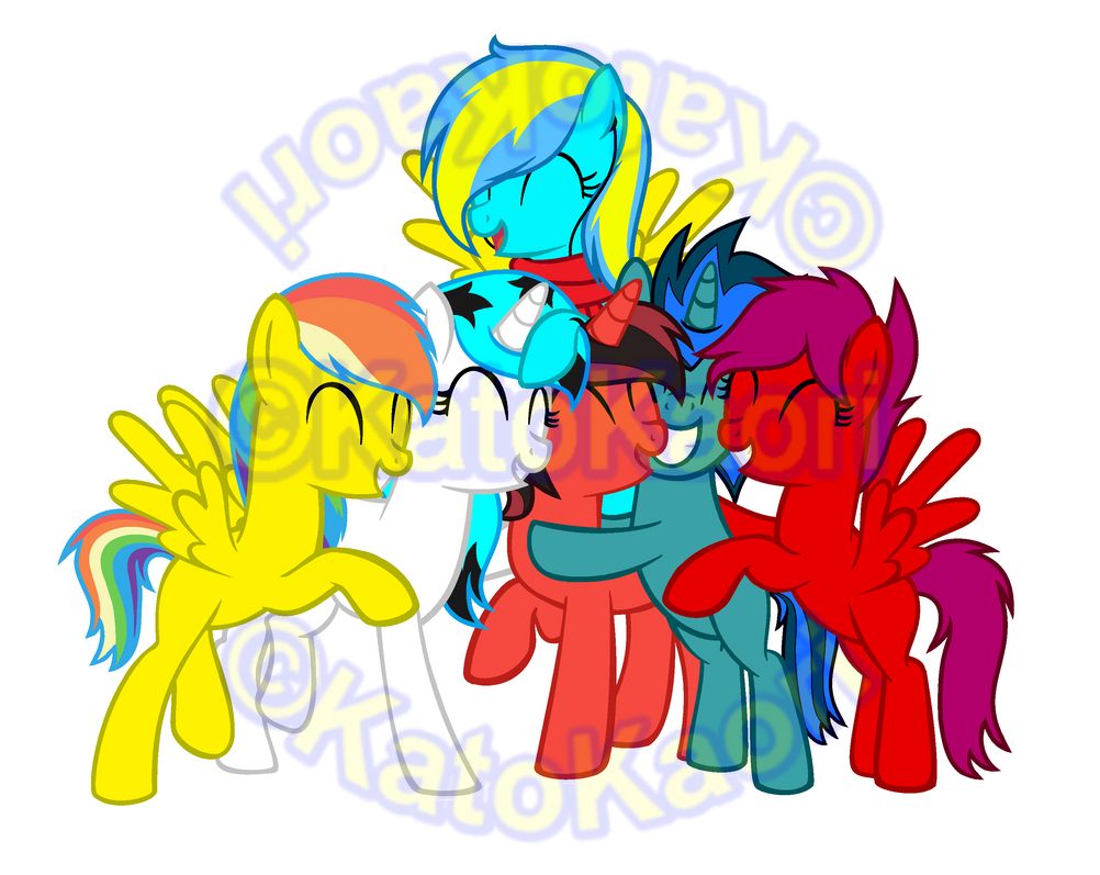Group Hug! by KatoKaori on DeviantArt