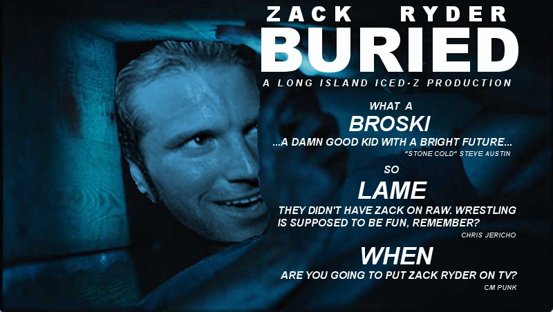 Zack Ryder 'Buried' Movie Poster 3