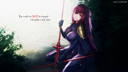 Scathach Wallpaper (Fate/Grand Order)