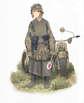 Unterscharfuhrer 1943 - Colored