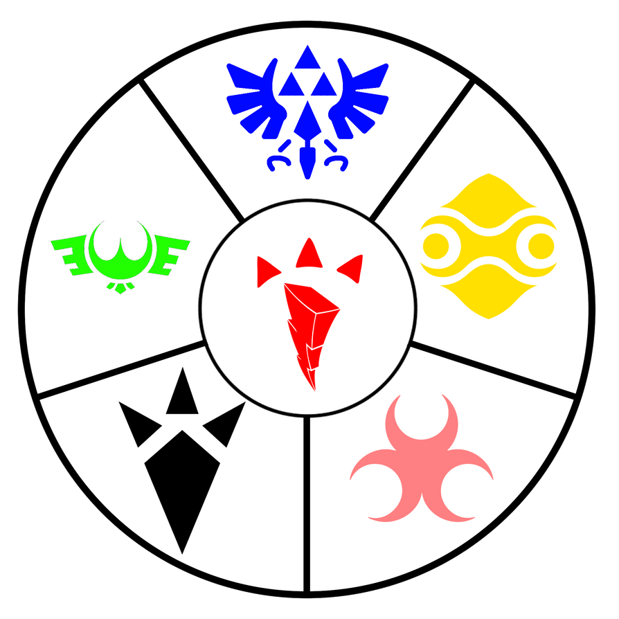 Zelda Power Rangers by zgwrox on DeviantArt