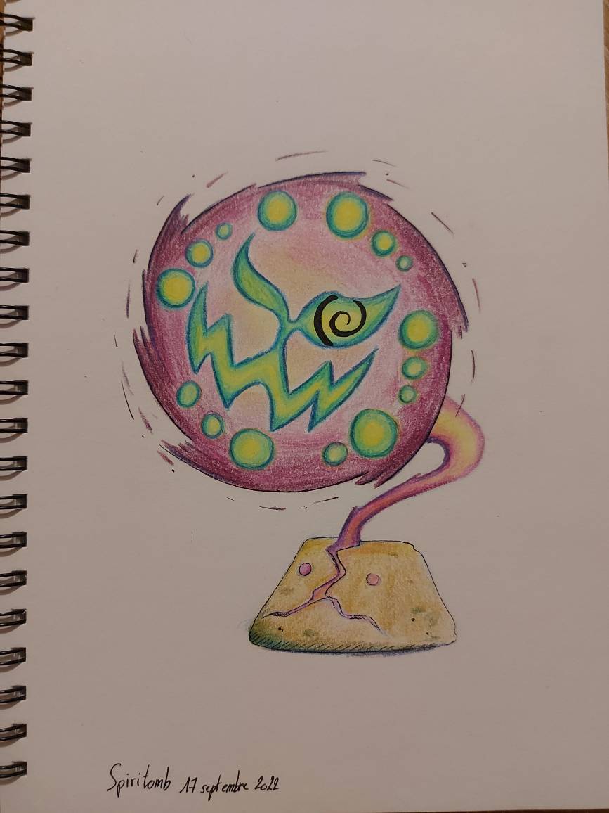 Spiritomb Draw Spiritomb by BlueEsquisse on DeviantArt