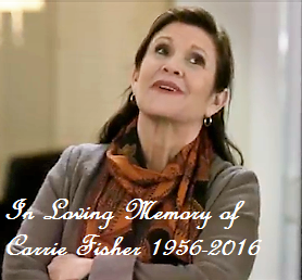 In Loving Memory of Carrie Fisher