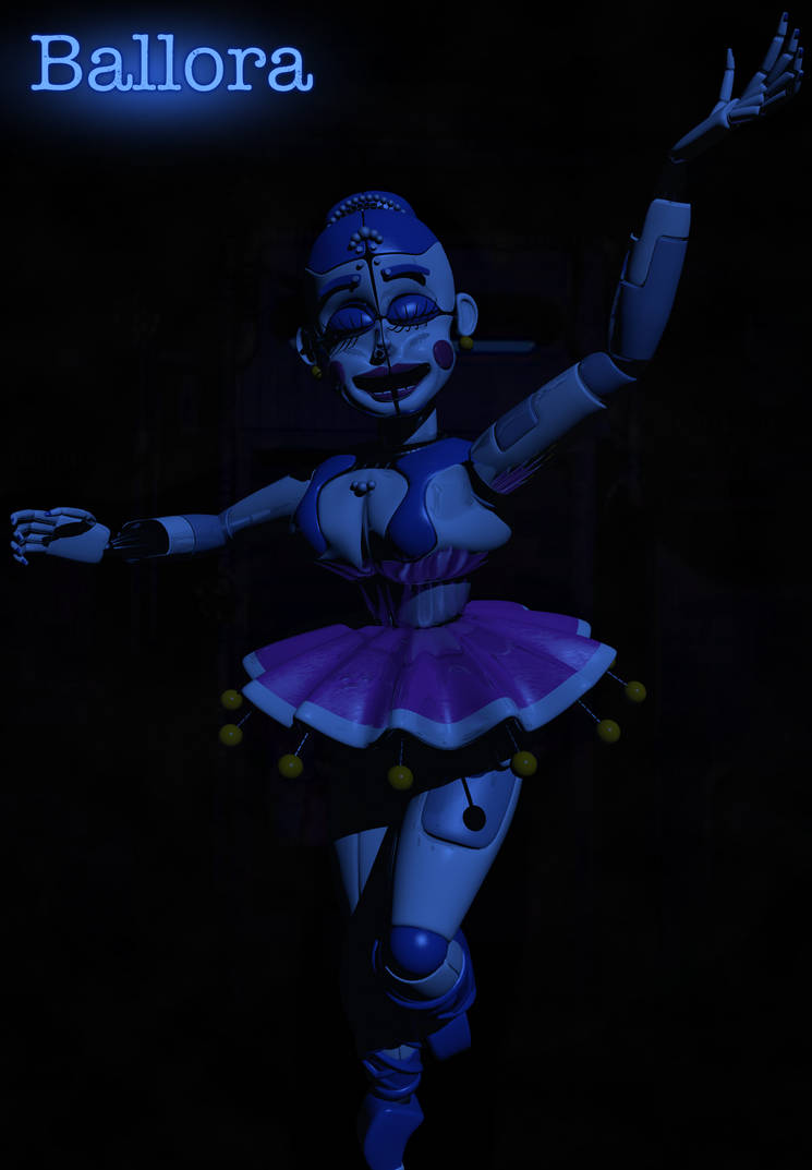 Ballora V3 (Blender) by Fazersion on DeviantArt