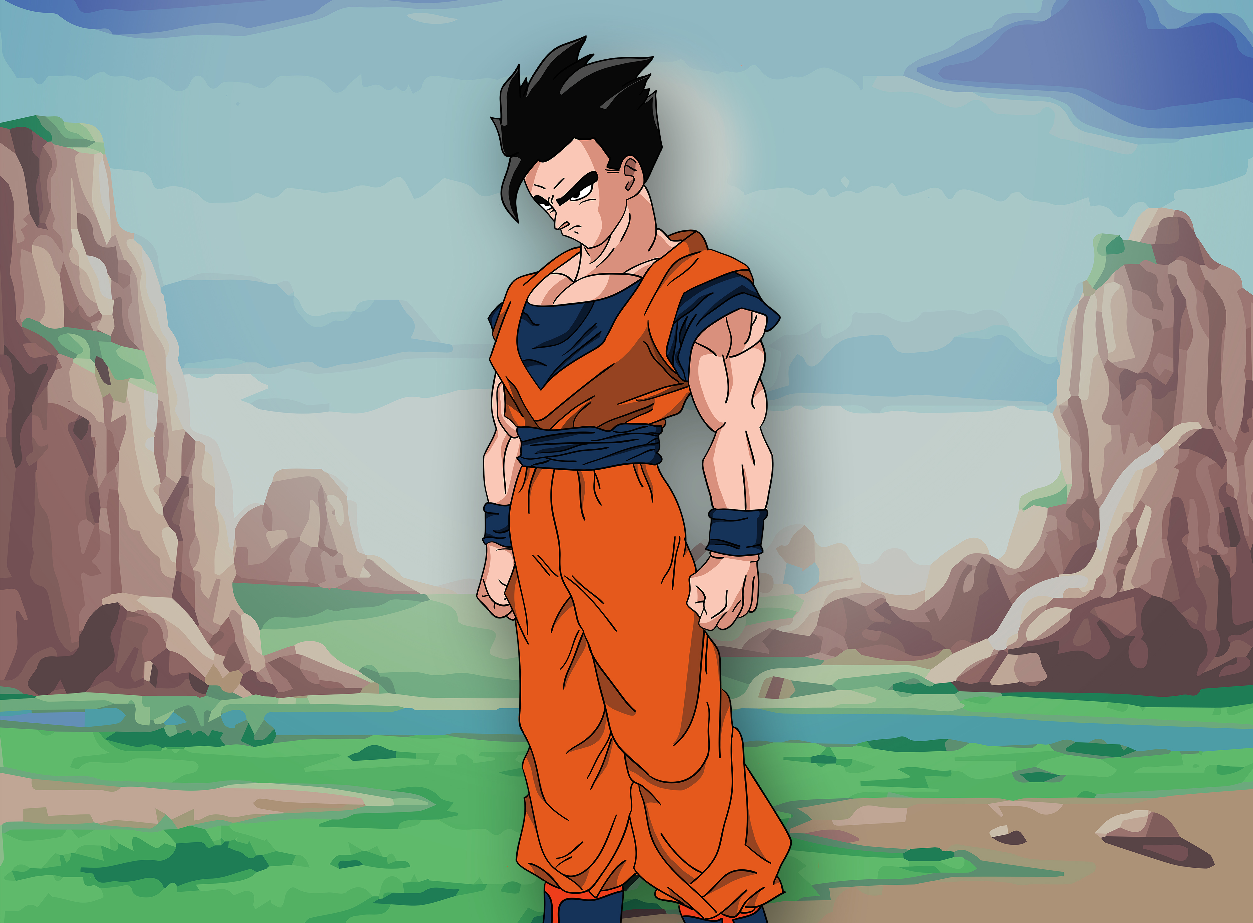 Dbz Mystic Gohan By Kiranbenning On Deviantart
