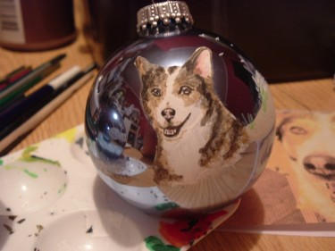 Pet Portrait Ornament