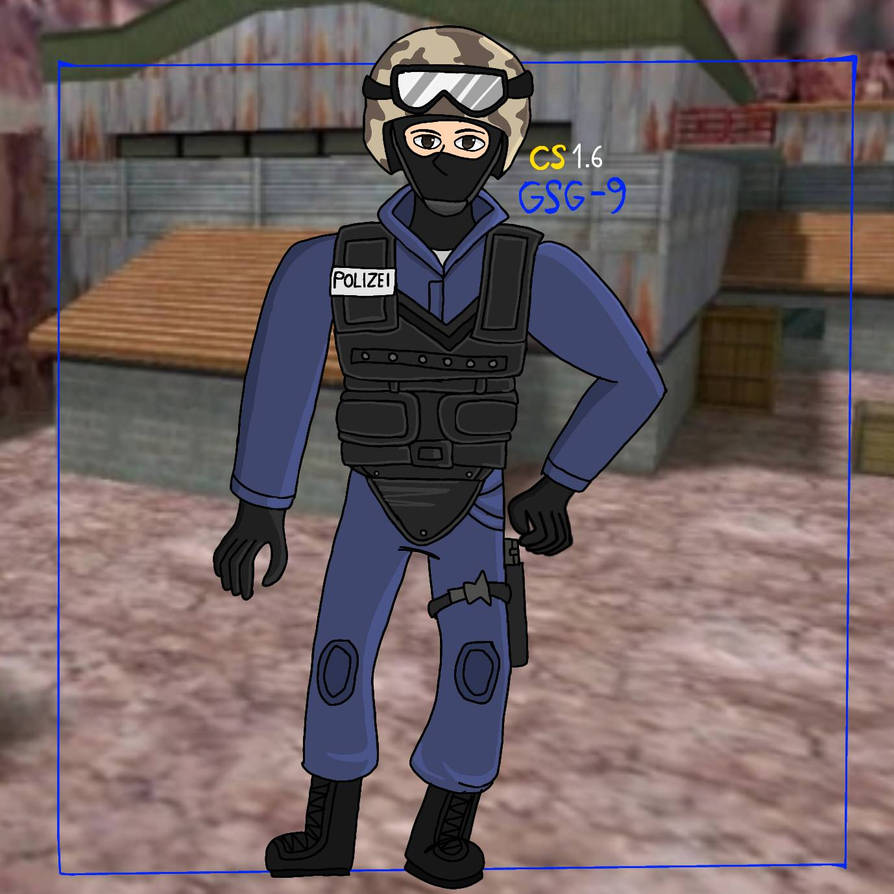 CS 1.6 - GSG-9 (fanart) by AWVoiner on DeviantArt