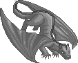 Gray Dragon Sprite