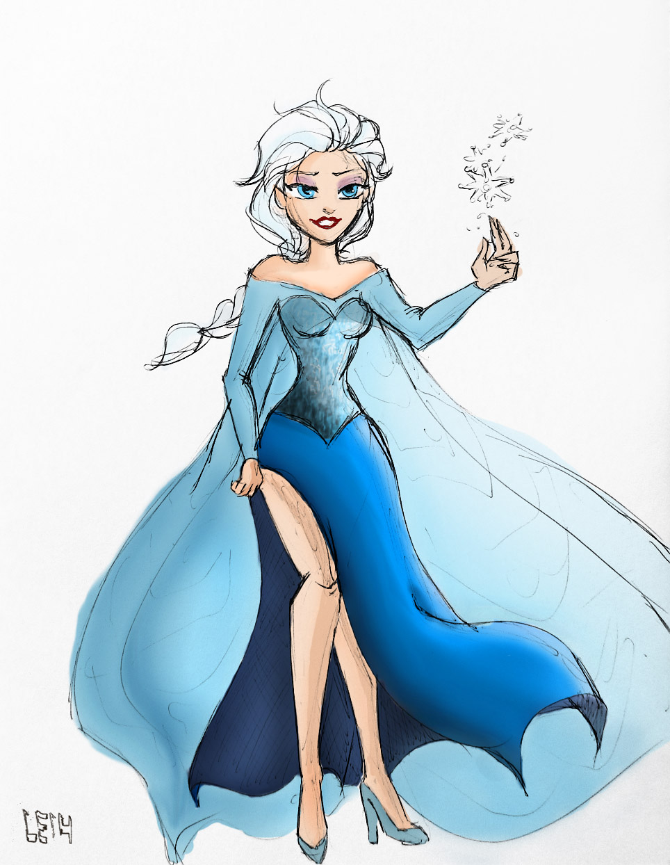 Elsa by LeDaLe14 on DeviantArt