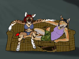 Couch Scene Contest Entry