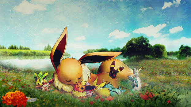 Wallpaper-Pokemon-version-evoli