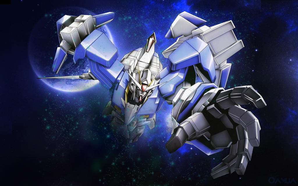 Wallpaper Gundam Oo Raizer00 By Camua On Deviantart