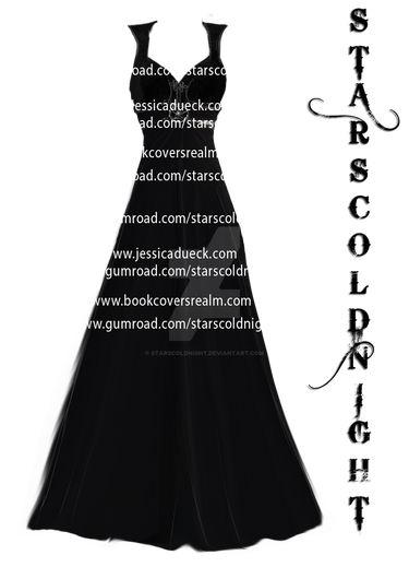 Black dress stock