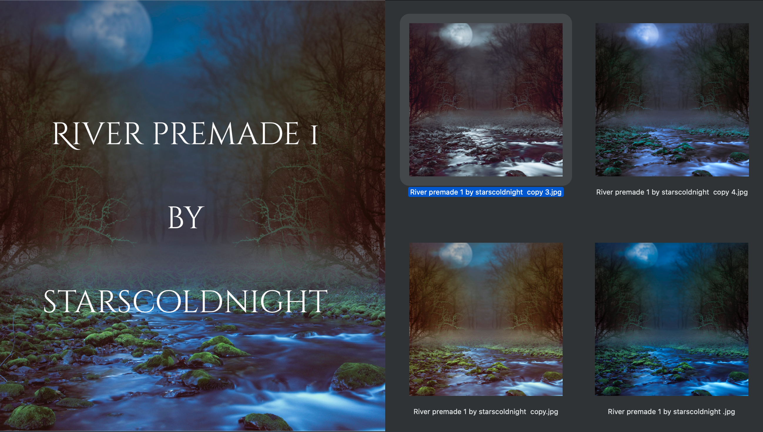 River premade BG