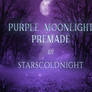 Purple moonlight premade Bg
