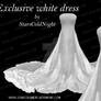 EXCLUSIVE  White Dress By Starscoldnight