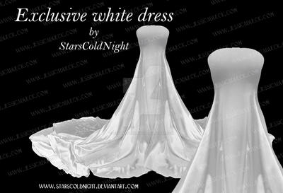 EXCLUSIVE  White Dress By Starscoldnight