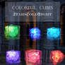 Colorful Cubes stock