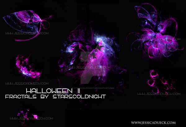 Halloween II fractals by STARSCOLDNIGHT