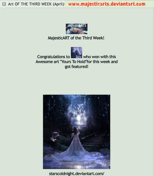 art of the week by StarsColdNight art of the week by StarsColdNight