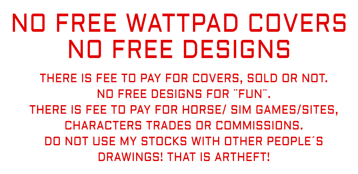 Wattpad covers are NOT FREE