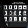 Dresses designs PNG files