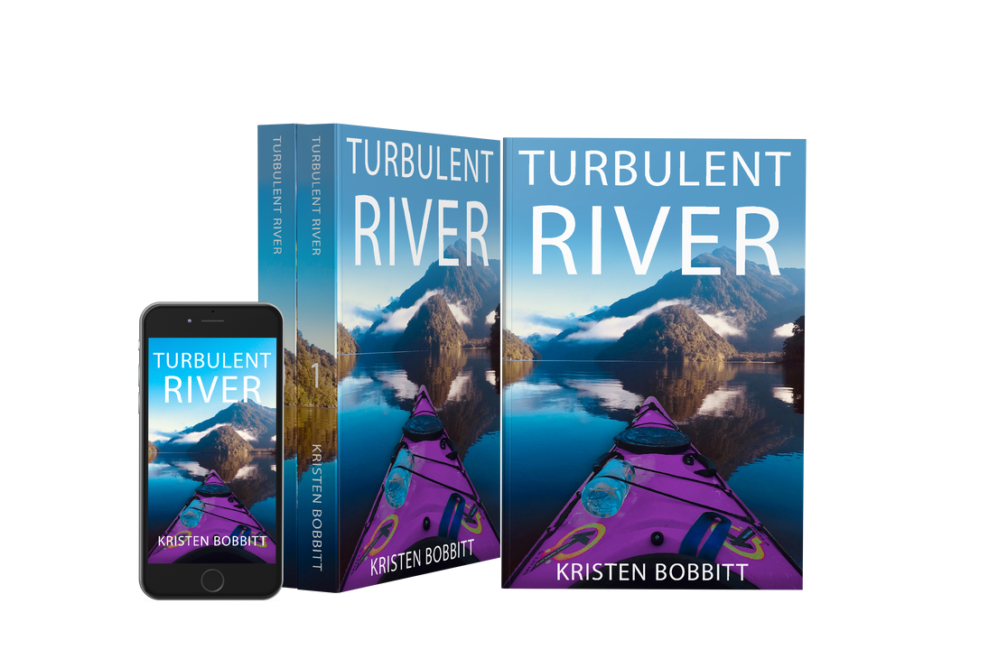 Turbulent river book cover