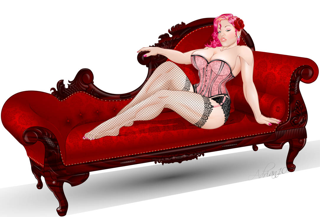 Kristin - Pink Red Burlesque