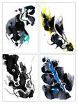 Organic abstractions by Verenique