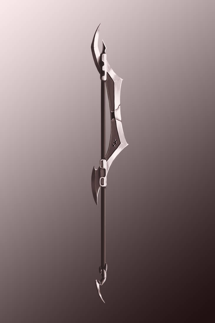 Halberd rendered v2 by ExJulian on DeviantArt