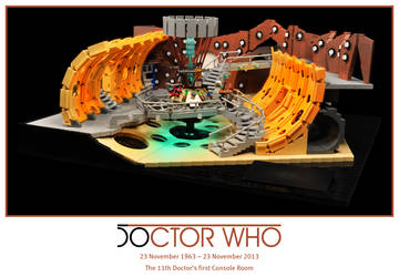 11th Doctor's LEGO Console Room 01