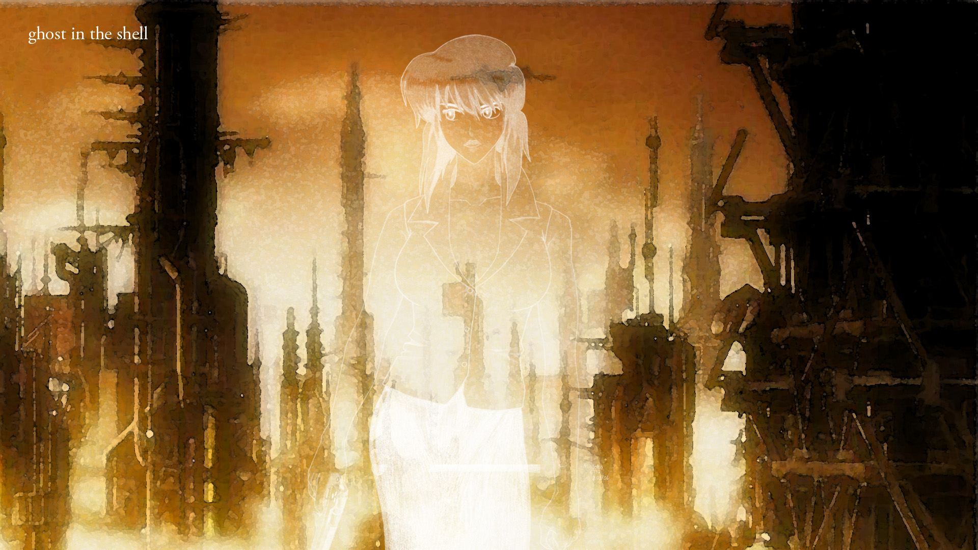 Ghost In The Shell Wallpaper By Blueexcelsior On Deviantart