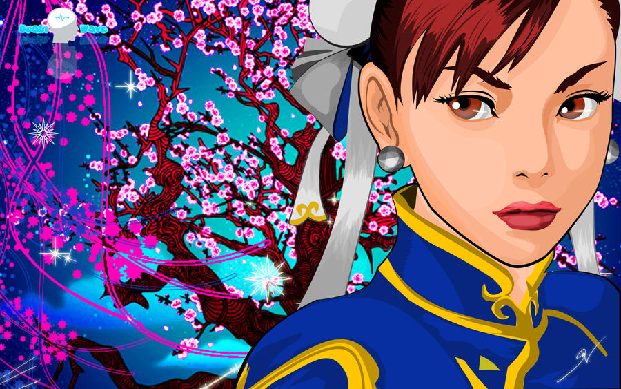 Chun lee street fighter Vector by brainwavedesigns on DeviantArt