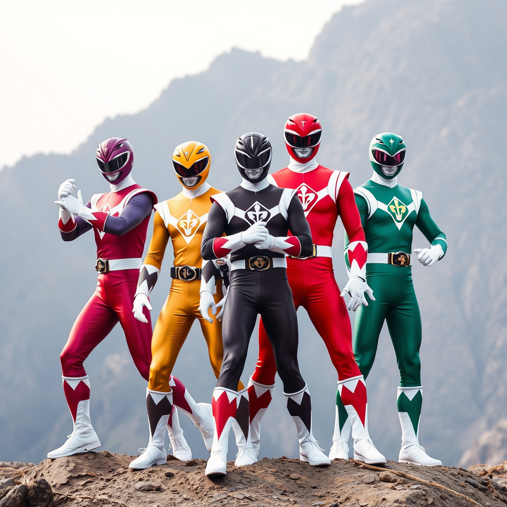 Superheroes Rangers Power rangers: Heroes saved the day by dayonsantos on DeviantArt