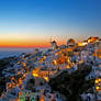 Santorini After the Sunset