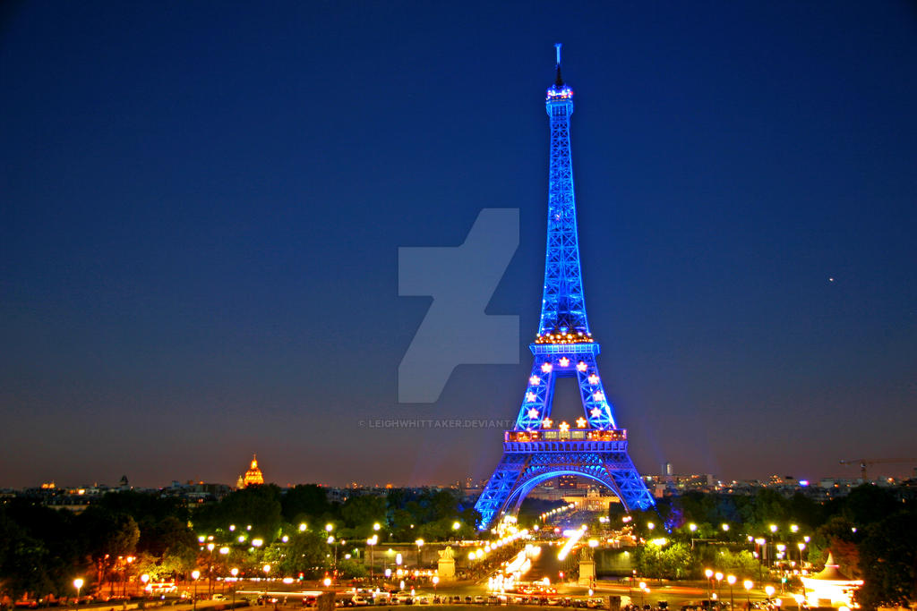 Paris - Eiffel Tower at Night