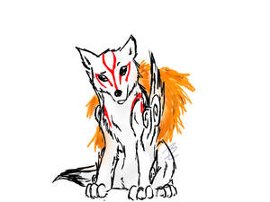 Amaterasu Doodle