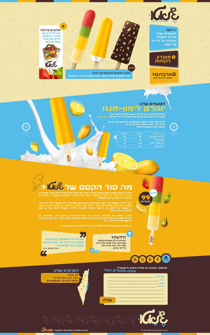 Gelato - Healthy ice cream by ShahafSeza