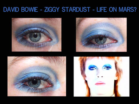 David Bowie 'Life On Mars?' Makeup