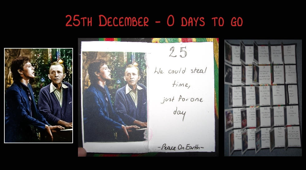 David Bowie Advent Calendar Day 25 by AmikaCrystacia on DeviantArt