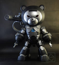 HGBF 1/144 Beargguy  X  War Machine