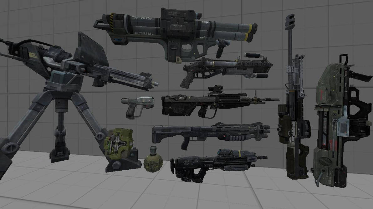 UNSC weapon part 1 by orangeinklingknight on DeviantArt