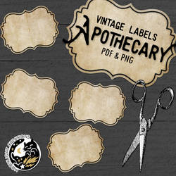 Vintage Labels Apothecary
