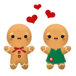 Christmas lover Gingerbread clipart - FREEBIE by MoonlightCreationsFr