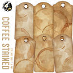Coffee Stained Tags by MoonlightCreationsFr