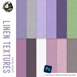 Lavender Linen Digital Paper Set