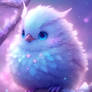 Kawaii Fluffy Baby Bird