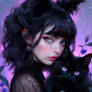 Gothic Cat Lady