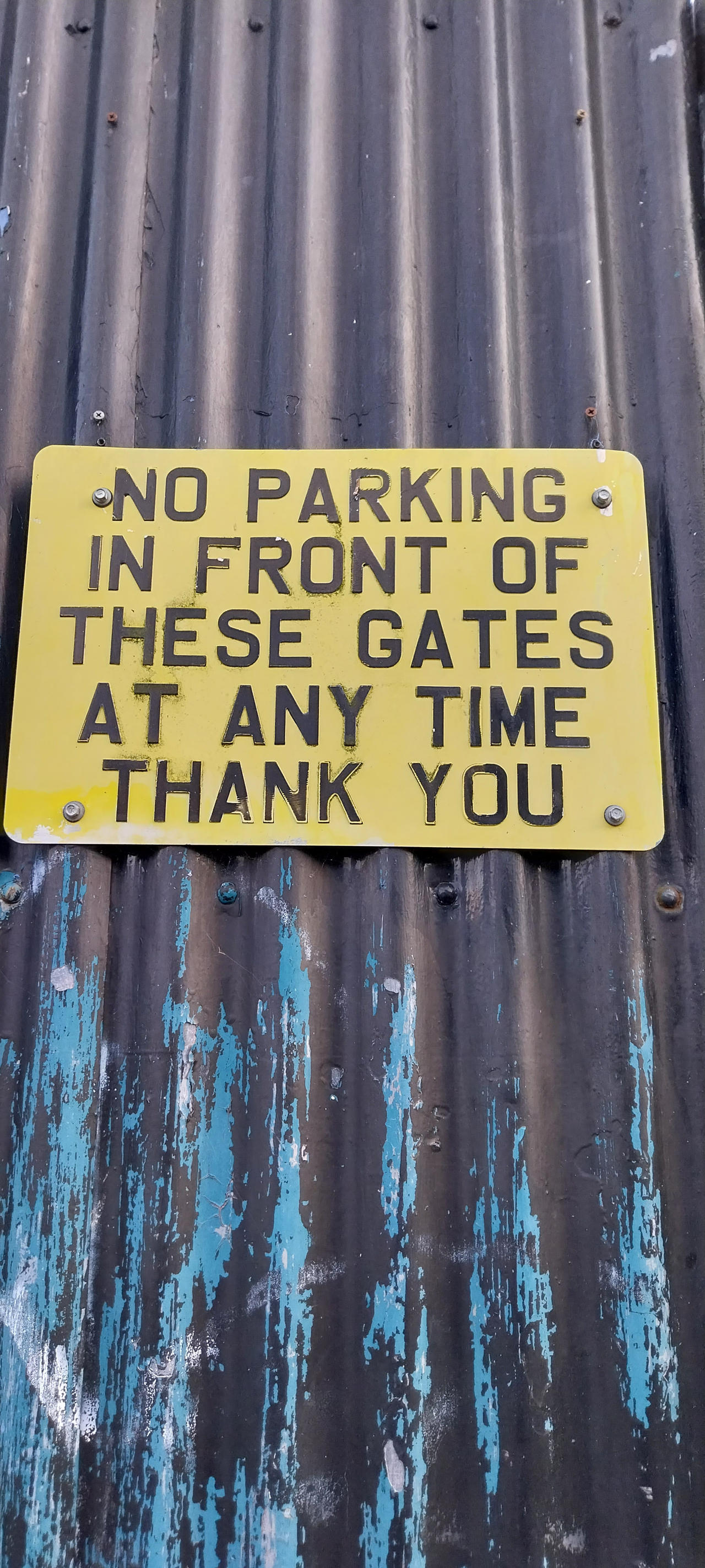Do not obstruct