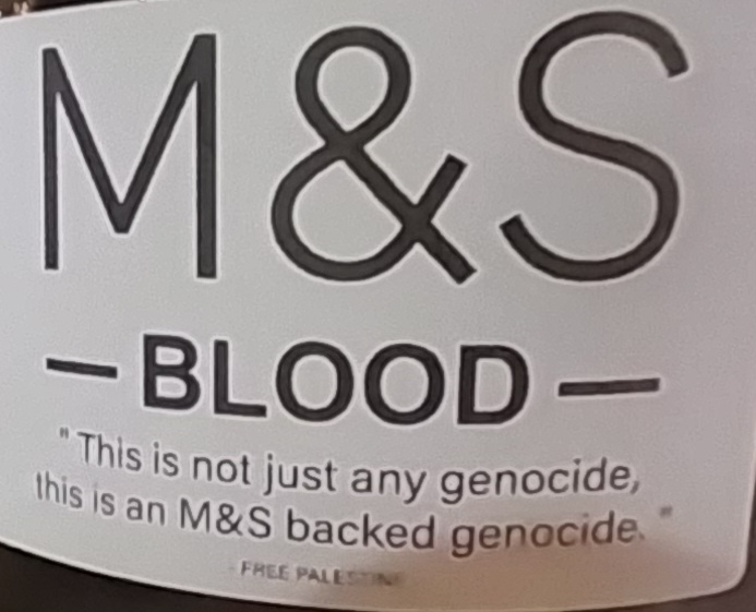 This is M and S genocide